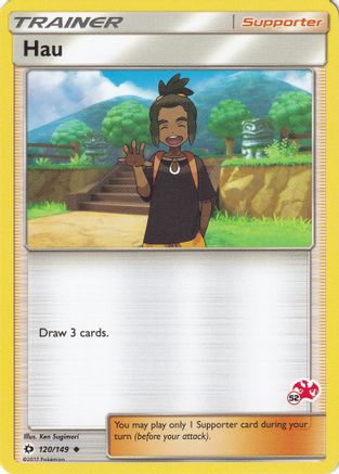 Hau - 120/149 (#52 Charizard Stamped) (120) - Battle Academy