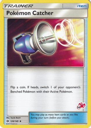 Pokemon Catcher - 126/149 (#54 Charizard Stamped) (126) - Battle Academy