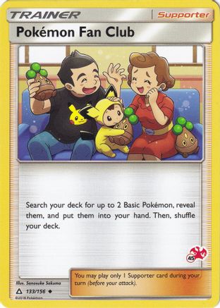 Pokemon Fan Club - 133/156 (#45 Charizard Stamped) (133) - Battle Academy