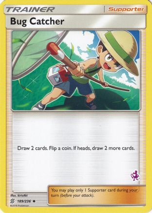 Bug Catcher - 189/236 (Mewtwo Stamped) (189) - Battle Academy