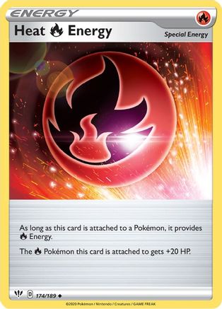 Heat R Energy (174) - SWSH03 Darkness Ablaze
