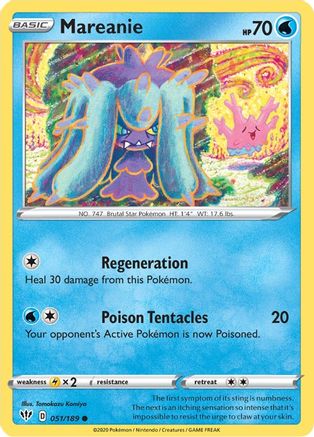 Mareanie (51) - SWSH03 Darkness Ablaze