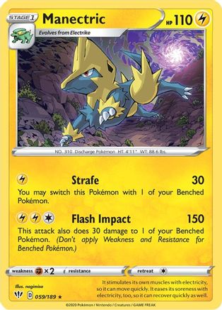 Manectric (59) - SWSH03 Darkness Ablaze