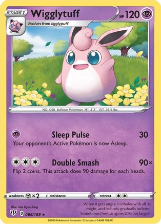 Wigglytuff (68) - SWSH03 Darkness Ablaze