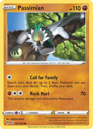 Passimian (97) - SWSH03 Darkness Ablaze