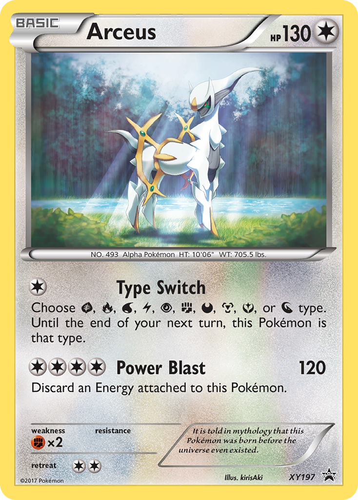 Arceus (XY197) [XY: Black Star Promos] | Silver Goblin