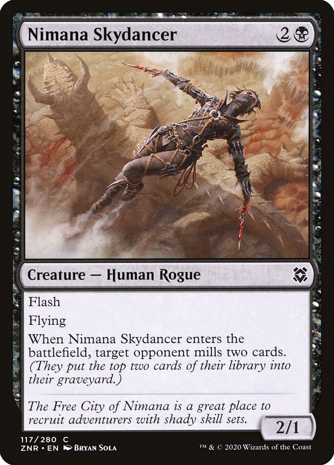 Nimana Skydancer [Zendikar Rising] | Silver Goblin