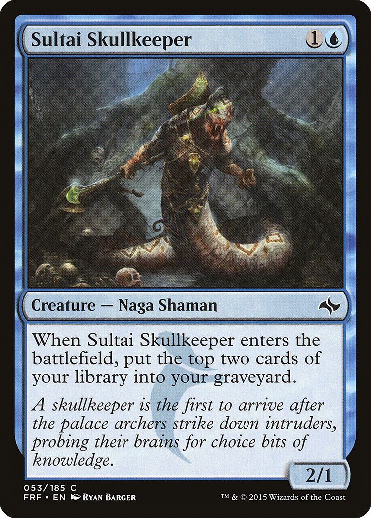 Sultai Skullkeeper [Fate Reforged] | Silver Goblin