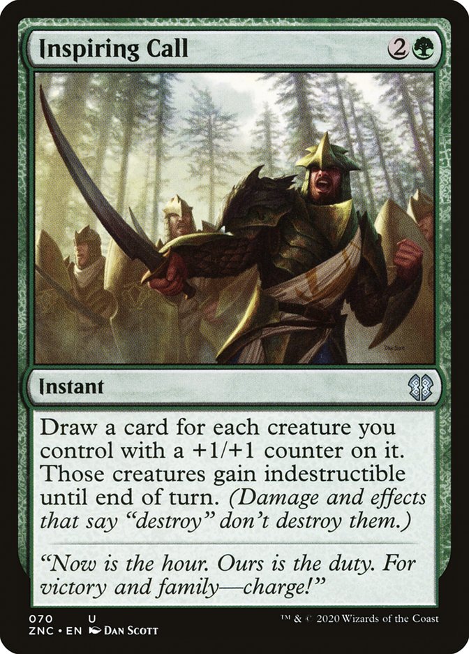 Inspiring Call [Zendikar Rising Commander] | Silver Goblin