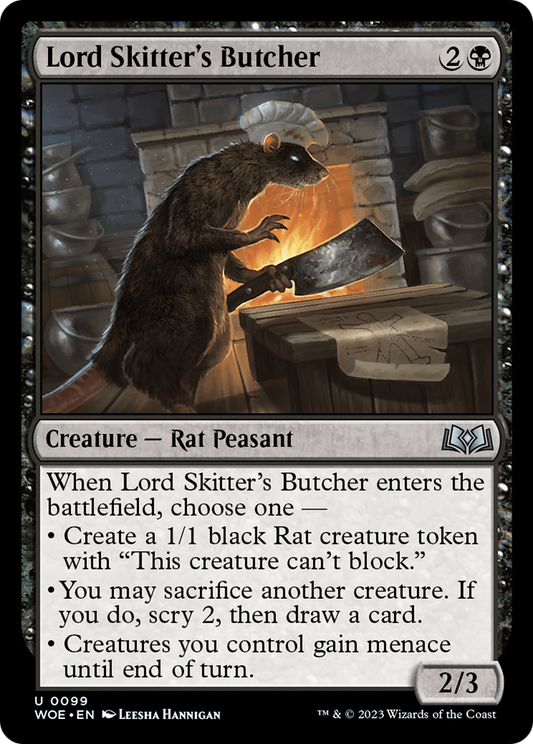 Lord Skitter's Butcher (099) - Wilds of Eldraine