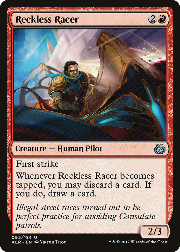 Reckless Racer (095) Foil - Aether Revolt