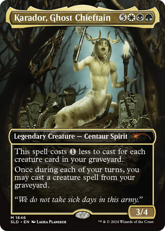Karador, Ghost Chieftain (1646) - Secret Lair Drop