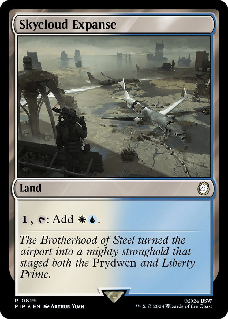 Skycloud Expanse (Surge Foil) (819) Foil - Fallout