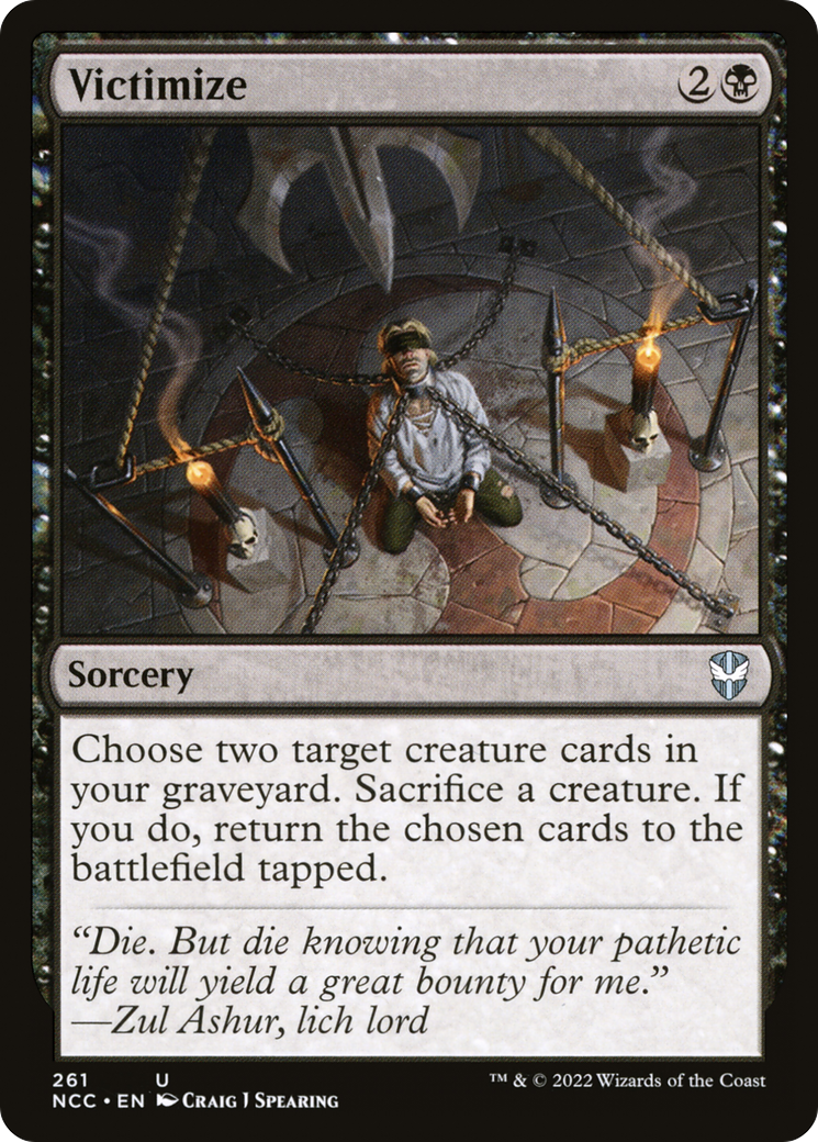 Victimize (261) - New Capenna Commander