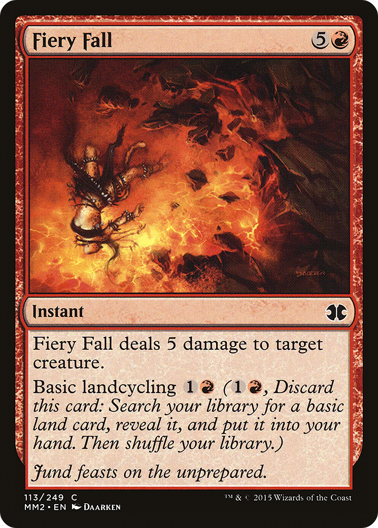 Fiery Fall (113) - Modern Masters 2015