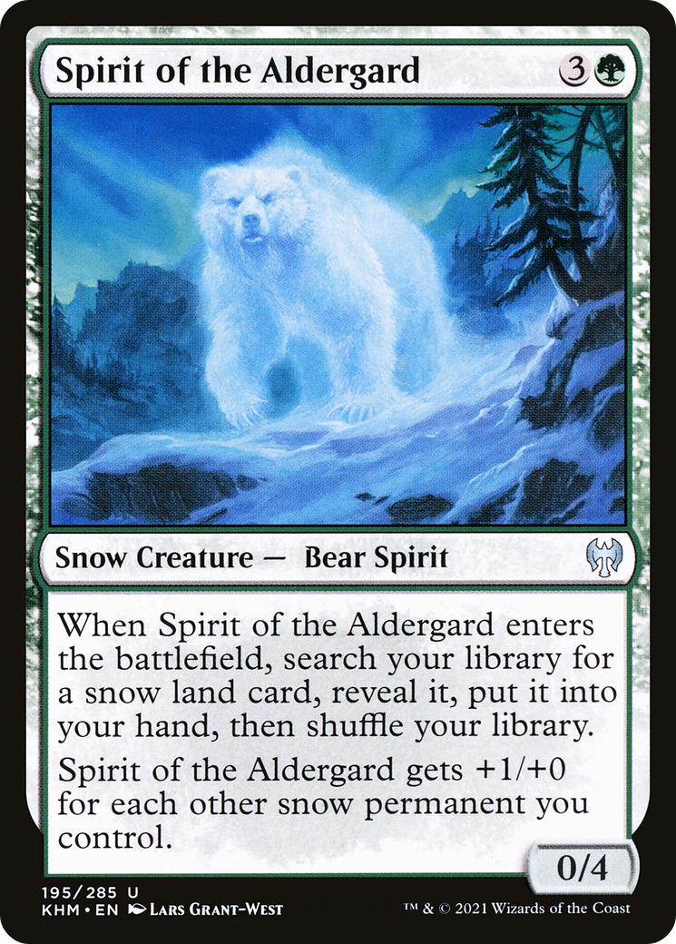 Spirit of the Aldergard (195) - Kaldheim