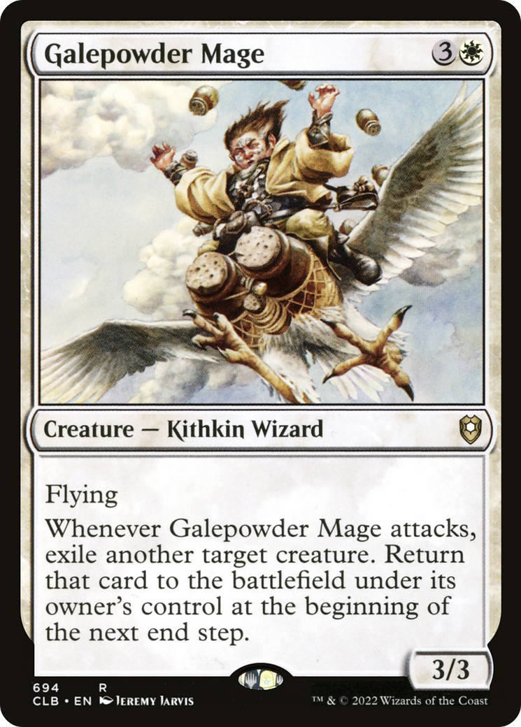 Galepowder Mage (694) - Commander Legends: Battle for Baldur's Gate