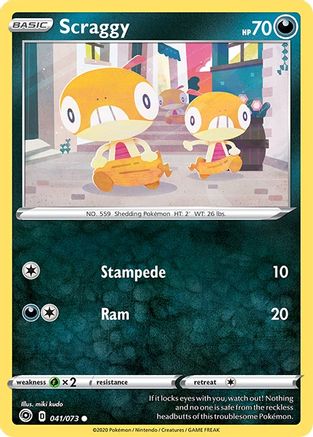 Scraggy (41) - Champions Path