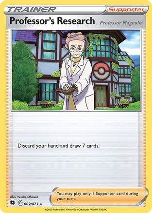 Professor's Research (62) Holofoil - Champions Path