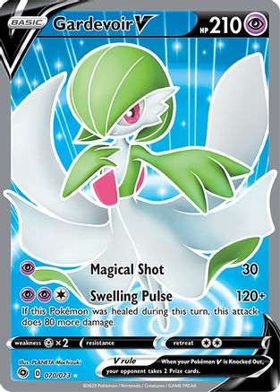 Gardevoir V (Full Art) (70) Holofoil - Champions Path