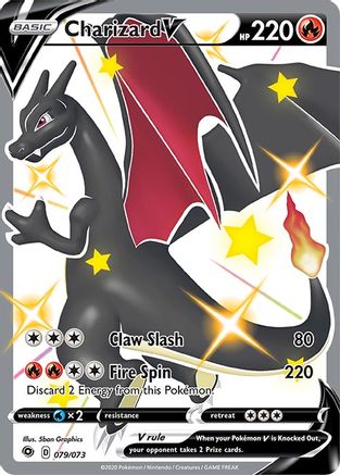Charizard V (Secret) (79) Holofoil - Champions Path
