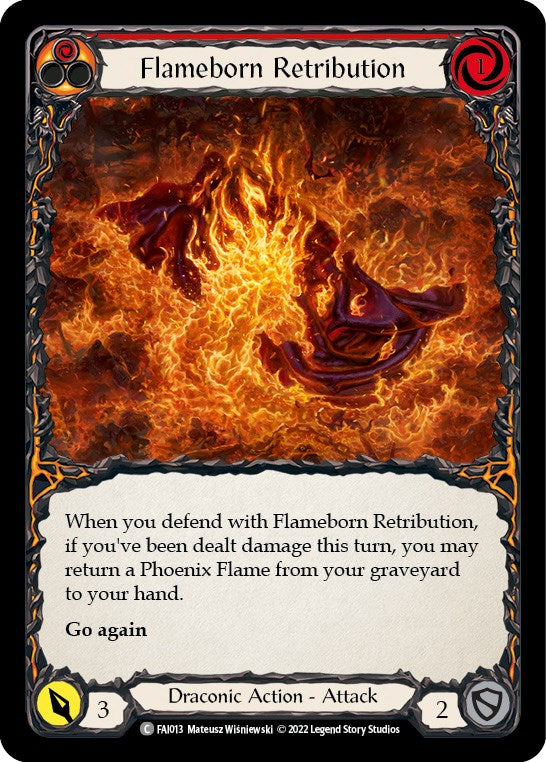 Flameborn Retribution [FAI013] (Uprising Fai Blitz Deck) | Silver Goblin
