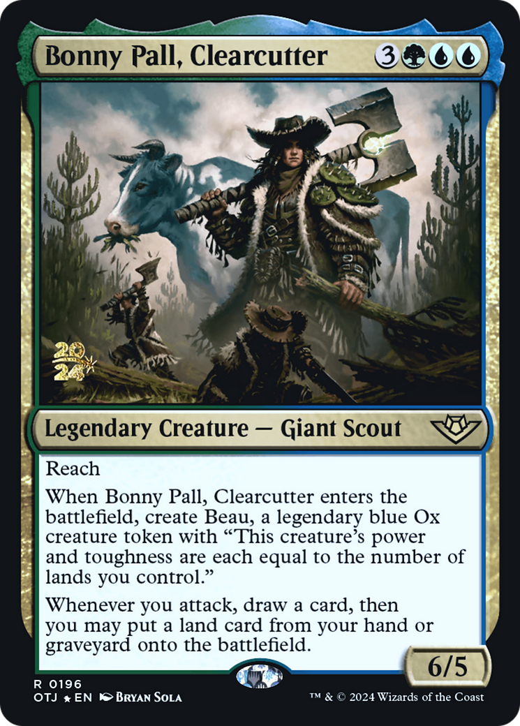 Bonny Pall, Clearcutter (196) Foil - Outlaws of Thunder Junction Promos