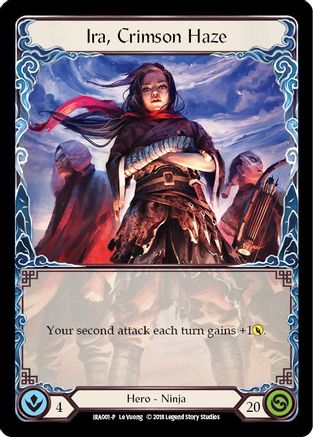 Ira, Crimson Haze (IRA001) 1st Edition - Welcome Deck: Ira
