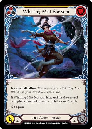 Whirling Mist Blossom (IRA003) 1st Edition - Welcome Deck: Ira