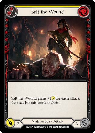 Salt the Wound (IRA004) 1st Edition - Welcome Deck: Ira