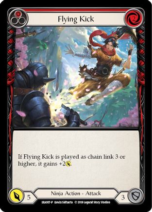 Flying Kick (IRA007) 1st Edition - Welcome Deck: Ira