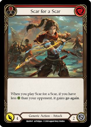 Scar for a Scar (IRA009) 1st Edition - Welcome Deck: Ira