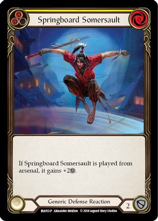 Springboard Somersault (IRA012) 1st Edition - Welcome Deck: Ira