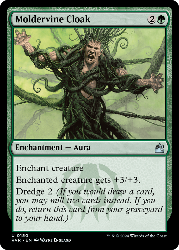 Moldervine Cloak (150) Foil - Ravnica Remastered