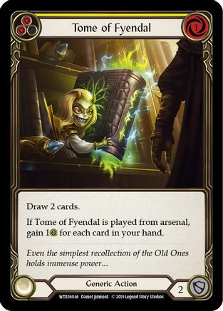 Tome of Fyendal (WTR160) 1st Edition Rainbow Foil - Welcome to Rathe