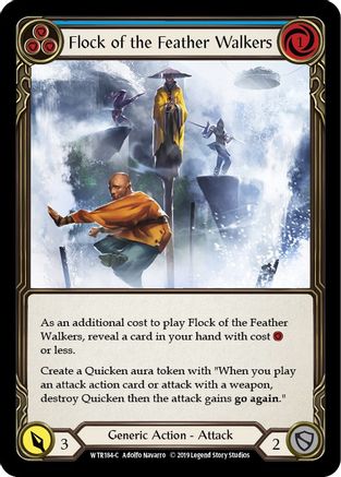 Flock of the Feather Walkers (Blue) (WTR184) (Unlimited Edition) - Welcome to Rathe