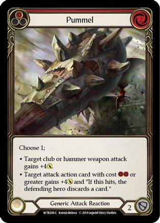 Pummel (Red) (WTR206) (Unlimited Edition) - Welcome to Rathe