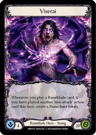 Viserai - HER015 (HER015) 1st Edition Rainbow Foil - Flesh and Blood: Promo Cards