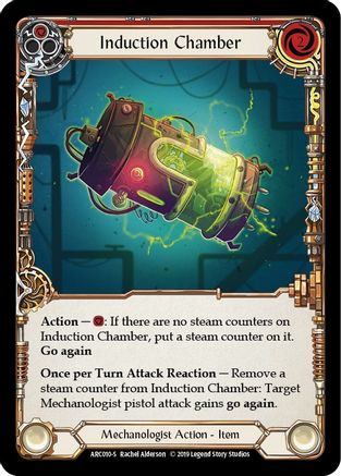 Induction Chamber (ARC010) 1st Edition Rainbow Foil - Arcane Rising