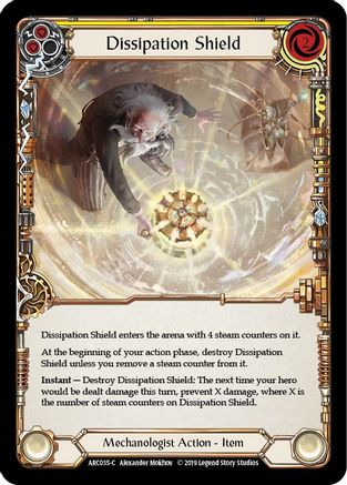 Dissipation Shield (ARC035) (Unlimited Edition) Rainbow Foil - Arcane Rising