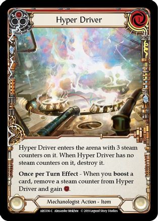 Hyper Driver (ARC036) (Unlimited Edition) - Arcane Rising