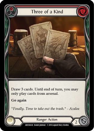Three of a Kind (ARC044) (Unlimited Edition) - Arcane Rising