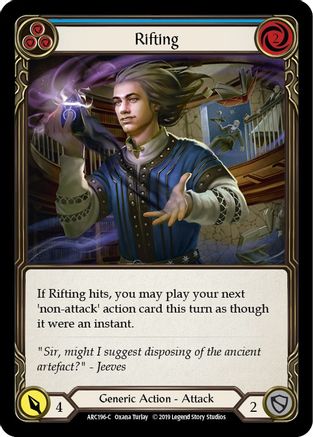 Rifting (Blue) (ARC196) (Unlimited Edition) - Arcane Rising
