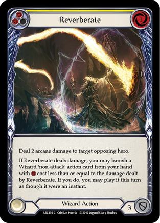 Reverberate (Yellow) (ARC139) (Unlimited Edition) - Arcane Rising