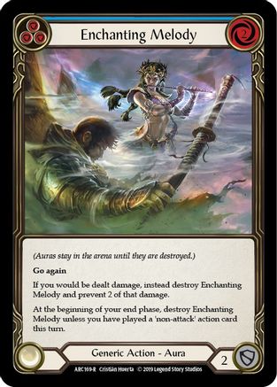 Enchanting Melody (Blue) (ARC169) (Unlimited Edition) Rainbow Foil - Arcane Rising