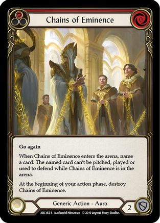 Chains of Eminence (ARC162) Unlimited Edition Rainbow Foil - Arcane Rising