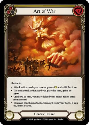 Art of War (ARC160) (1st Edition) - Arcane Rising