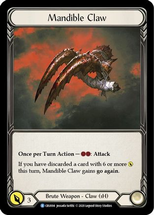 Mandible Claw (CRU004) (Unlimited Edition) - Crucible of War