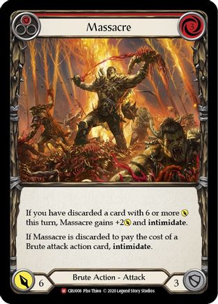Massacre (CRU008) (1st Edition) - Crucible of War