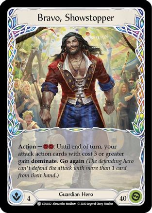 Bravo, Showstopper (CRU022) (1st Edition) - Crucible of War